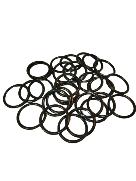 Gardinenringe 3x25mm schwarz
