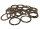 Gardinenringe 3x25mm chrom