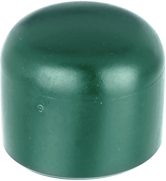 Zaunpfostendeckel grün für Zaunpfosten mit Durchmesser 34mm