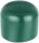 Zaunpfostendeckel grün für Zaunpfosten mit Durchmesser 34mm
