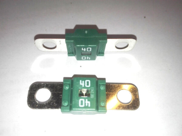 Leistungssicherung Streifensicherung Midi / grün / 40A / 32V