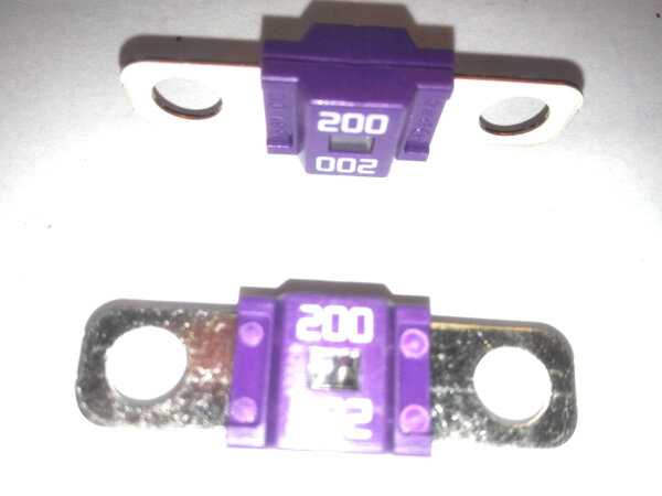 Leistungssicherung Streifensicherung Midi / violet / 200A / 32V