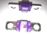 Leistungssicherung Streifensicherung Midi / violet / 200A...