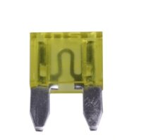 Flachstecksicherung Mini-Sicherung 20A / 32V / gelb