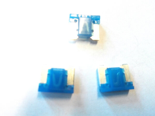 Flachstecksicherung Mini LP - Sicherung Minisicherung 15A / 58V / blau